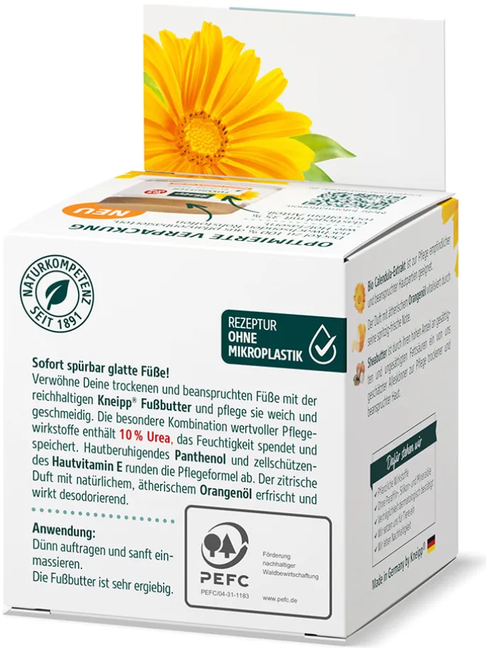 3er-Set: Fußbutter, je 100 ml