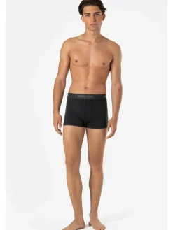 2er-Set: Funktionsboxershorts in Schwarz