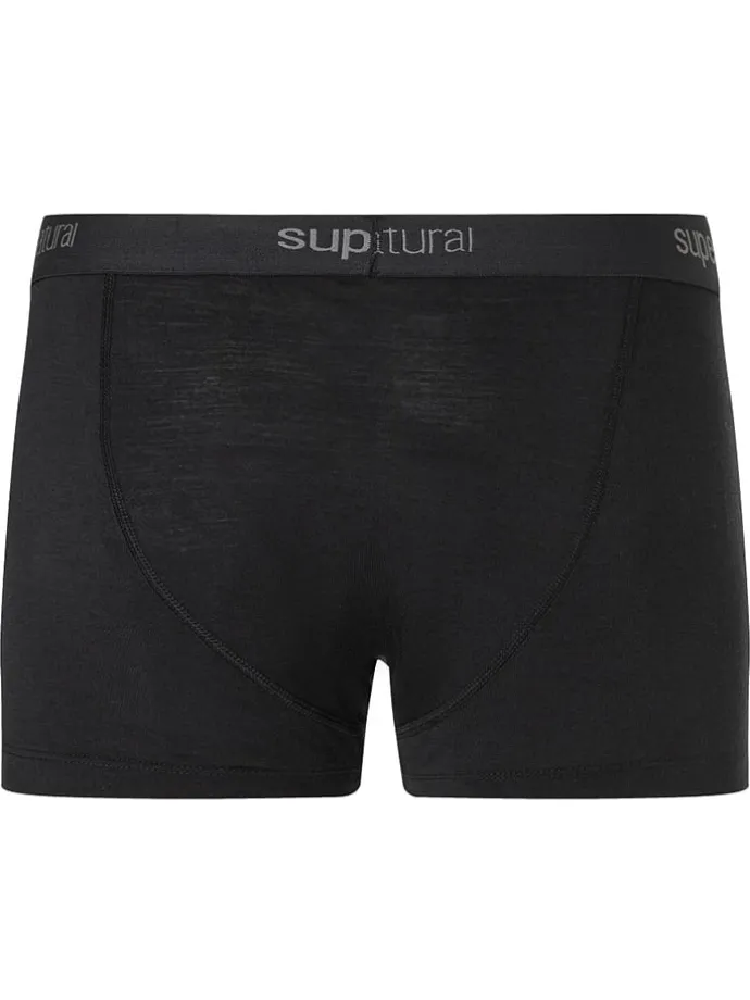 2er-Set: Funktionsboxershorts in Schwarz