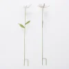 2er-Set: Gartenstäbe "Darina" in Weiß/ Grün - (H)100 cm