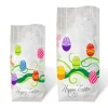 10er-Set: Geschenkbeutel "Happy Easter" in Transparent/ Bunt