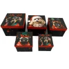 5er-Set: Geschenkboxen in Bunt