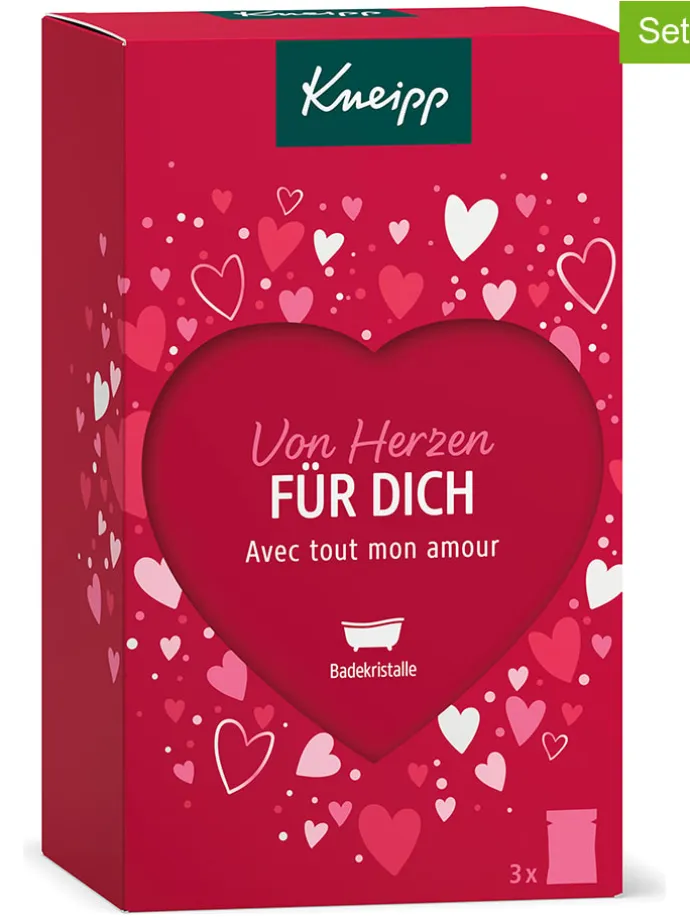 3er-Set: Geschenksets "Von Herzen für Dich"