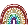 10er-Set: Glitzersticker "Regenbogen" - ab 3 Jahren