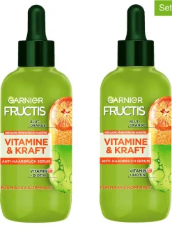2er-Set: Haar- & Kopfhautserum "Fructis Vitamine & Kraft", je 125 ml