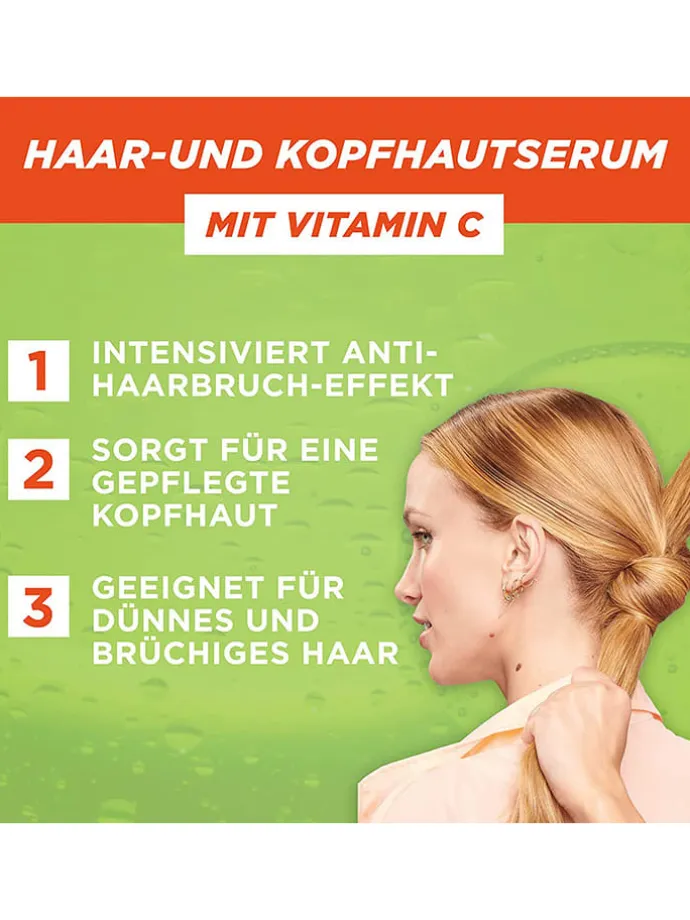 2er-Set: Haar- & Kopfhautserum "Fructis Vitamine & Kraft", je 125 ml