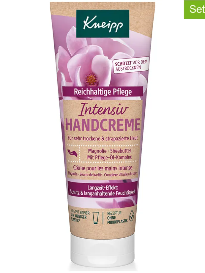 4er-Set: Handcreme "Intensiv Blütentraum", je 75 ml