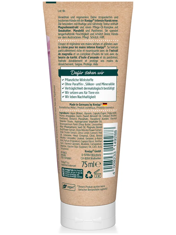 4er-Set: Handcreme "Intensiv Blütentraum", je 75 ml