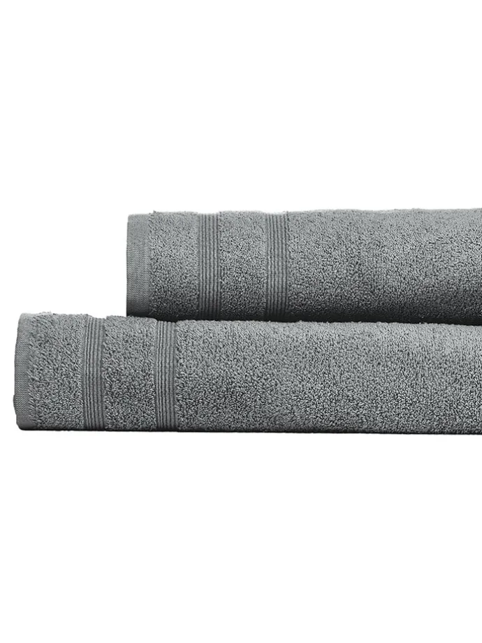 4er-Set: Handtücher "Brooklyn" in Dunkelgrau