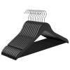 10er-Set: Kleiderbügel in Schwarz - (L)44,5 x (B)23 cm
