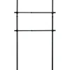 2er-Set: Kleiderstangen "Herkules" in Schwarz - (L)120 cm