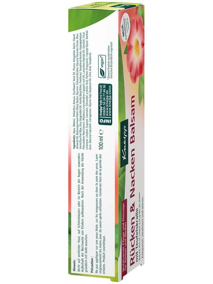 2er-Set: Körperbalsam "Rücken & Nacken", je 100 ml