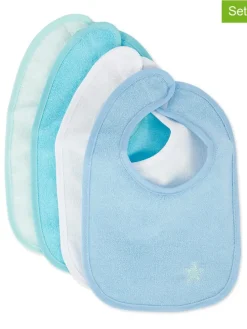 4er-Set: Lätzchen in Blau