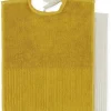 2er-Set: Lätzchen in Gelb/ Grau - (L)30 x (B)38 cm
