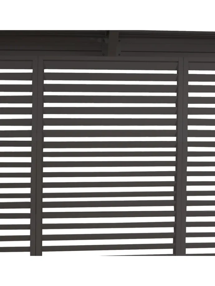 4er-Set Paneele für Pergola 46, Anthrazit