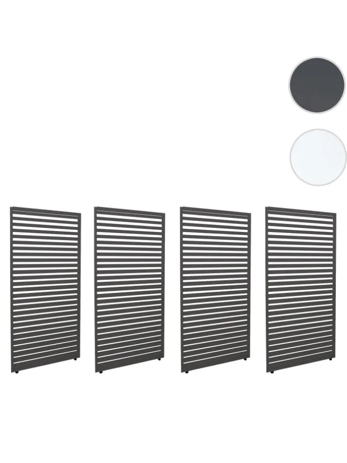 4er-Set Paneele für Pergola 46, Anthrazit