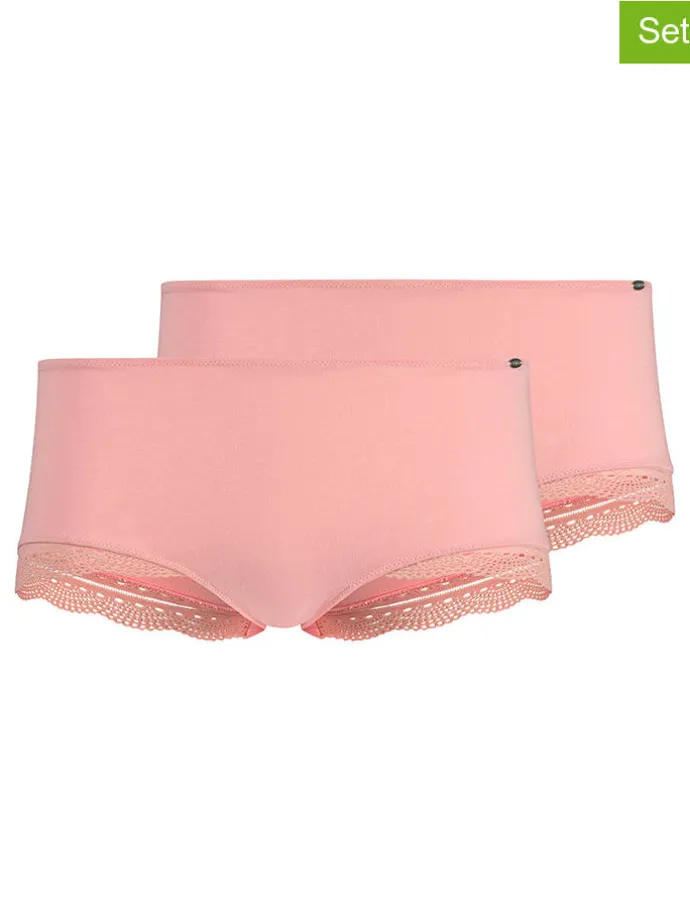 2er-Set: Pantys in Rosa