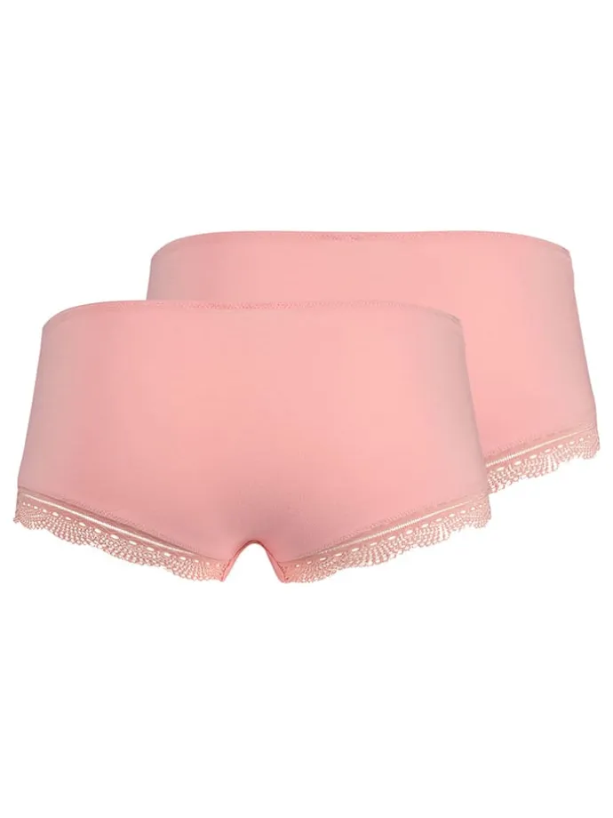2er-Set: Pantys in Rosa