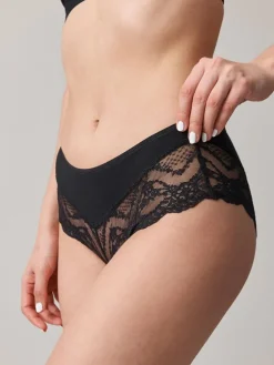 3er-Set: Pantys in Schwarz