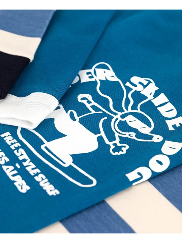 2er-Set: Pyjamas in Blau/ Schwarz
