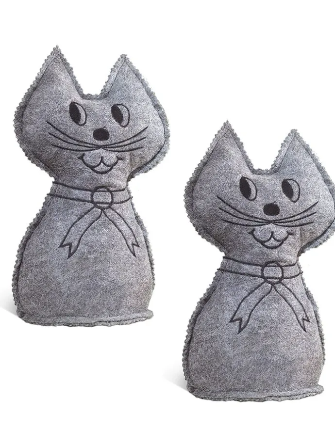 2er-Set: Raumentfeuchter in Grau - (B)12 x (H)27 cm