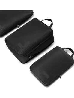 3er-Set: Reiseorganizer in Schwarz