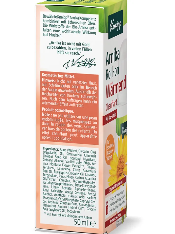3er-Set: Roll-on-Deo "Arnika - Wärmend", je 50 ml