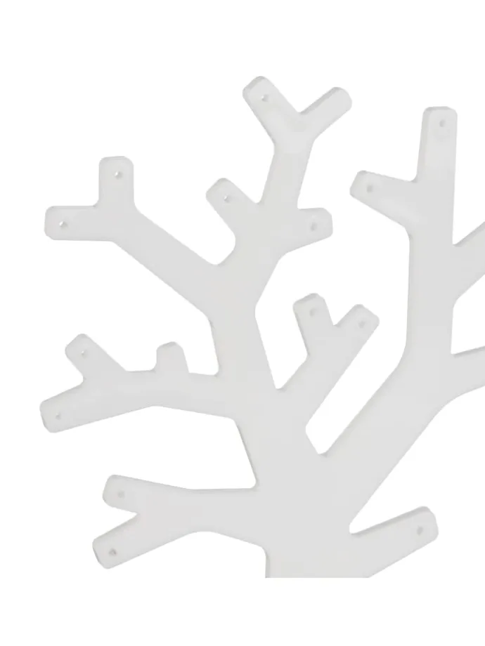 2er-Set: Schmuckständer Baum in Schwarz/Weiß