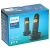 2er-Set: Schnurlose Telefone "D1602B/01 Dual"
