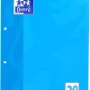 5er-Set: Schulblöcke "Oxford - Lineatur 20" in Blau - DIN A4