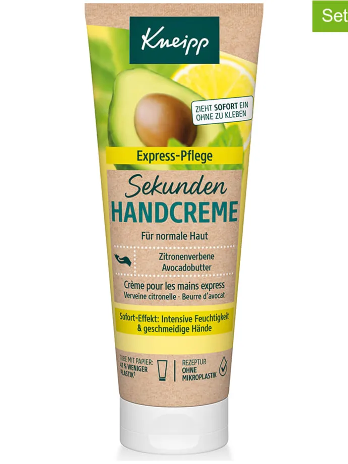 4er-Set: Sekunden-Handcreme, je 75 ml