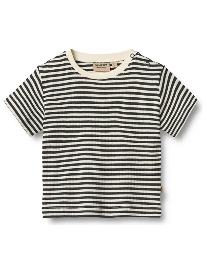 2er-Set: Shirts "Fabian" in Schwarz/ Beige