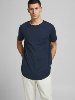 3er-Set: Shirts in Weiß/ Schwarz/ Dunkelblau