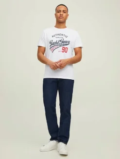 3er-Set: Shirts in Weiß/ Schwarz/ Dunkelblau