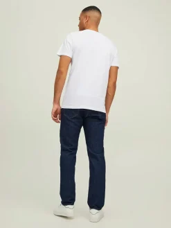 3er-Set: Shirts in Weiß/ Schwarz/ Dunkelblau