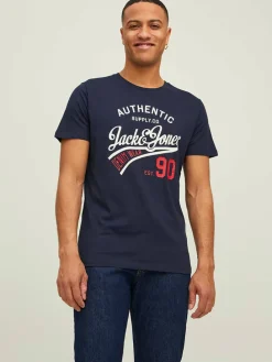 3er-Set: Shirts in Weiß/ Schwarz/ Dunkelblau