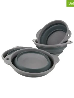 4er-Set: Silikonschalen "Bowl" in Grau - 0,00
