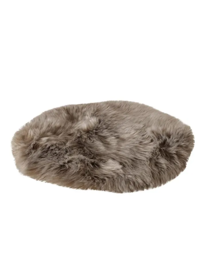 2er-Set: Sitzkissen "Josy" in Braun - Ø 38 cm