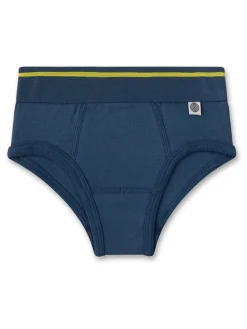 2er-Set: Slips in Blau/ Grau