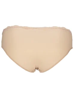 3er-Set: Slips in Rosa/ Schwarz/ Beige