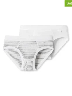 2er-Set: Slips in Weiß