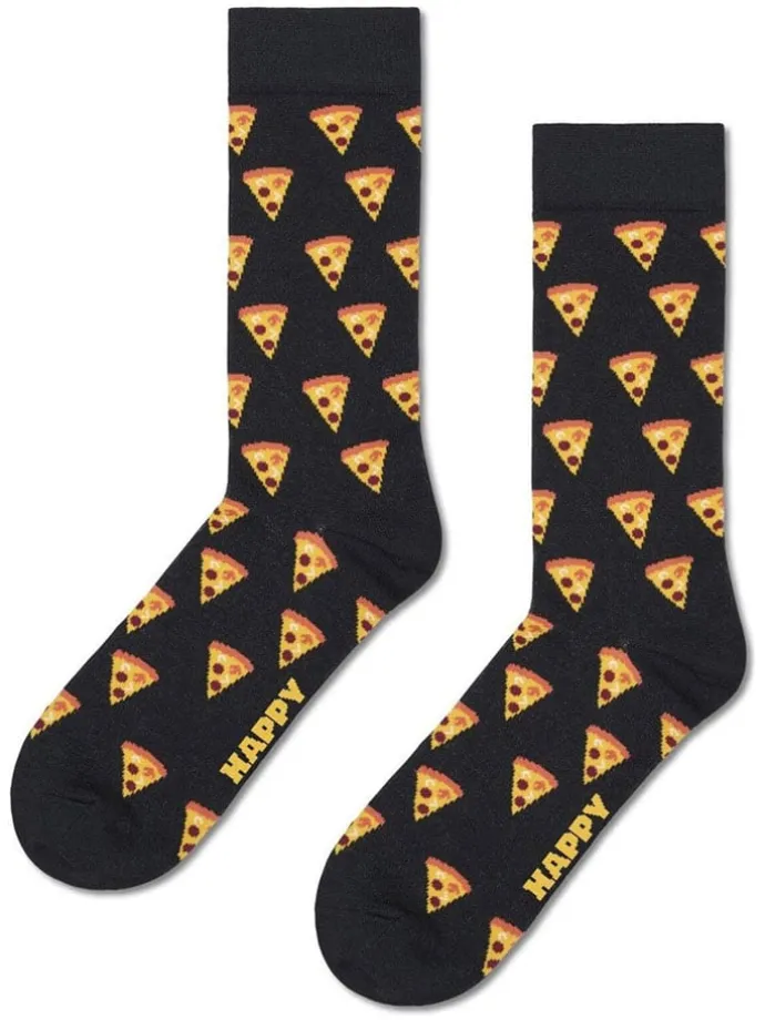 4er-Set: Socken "Food" in Blau/ Dunkelblau/ Schwarz