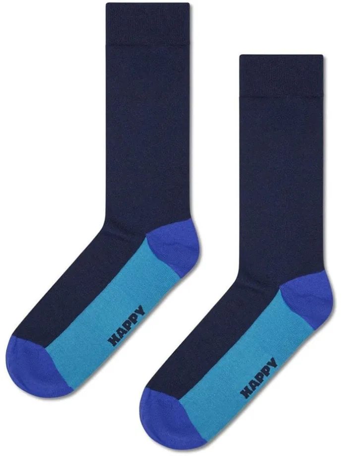 4er-Set: Socken "Food" in Blau/ Dunkelblau/ Schwarz