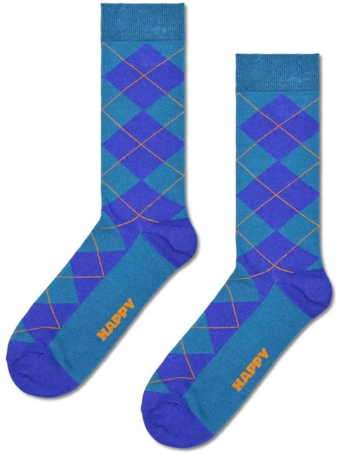 4er-Set: Socken "Food" in Blau/ Dunkelblau/ Schwarz