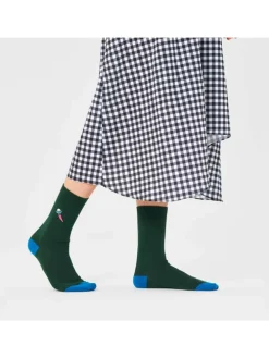 3er-Set: Socken in Blau/ Gelb/ Grün