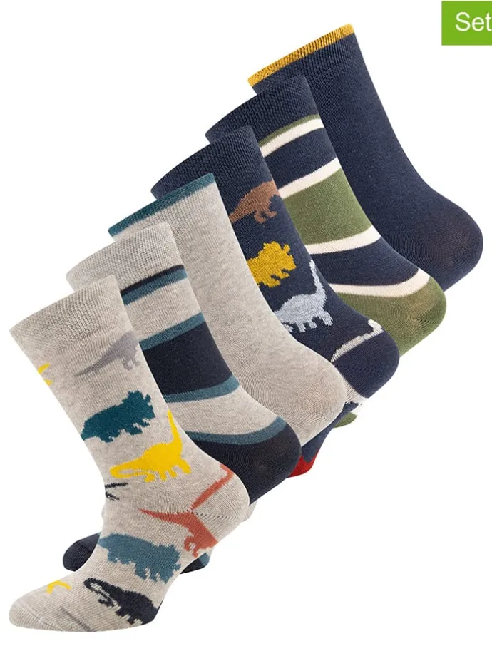6er-Set: Socken in Bunt