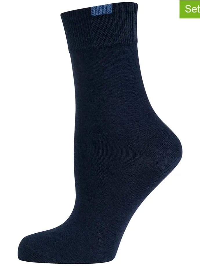 9er-Set: Socken in Dunkelblau