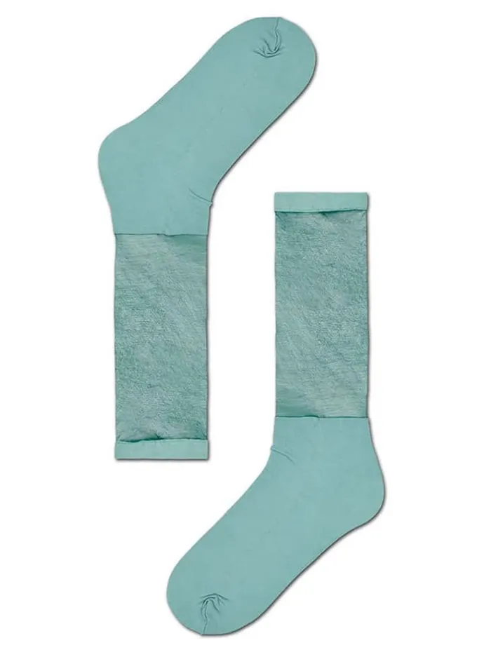 2er-Set: Socken in Dunkelblau/ Mint