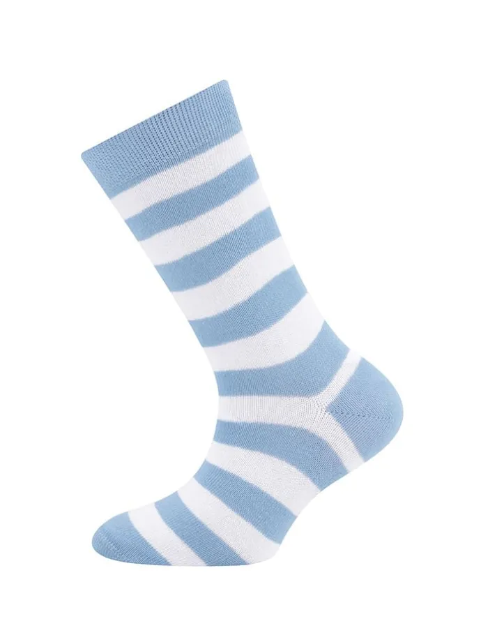 4er-Set: Socken in Dunkelblau/ Hellblau