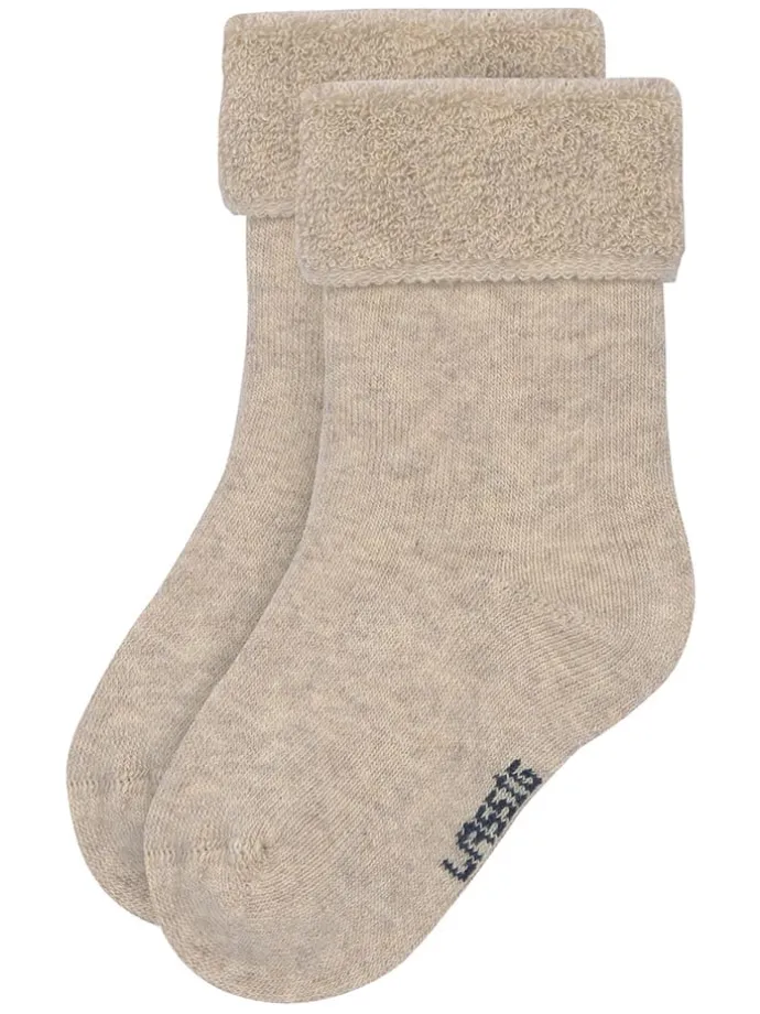 3er-Set: Socken in Hellbraun/ Beige